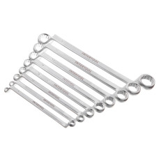 Набір ключів накидних, 8 шт., 6-22 мм., Cr-V