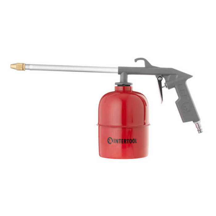 Пістолет для розпилення рідини, пневматичний