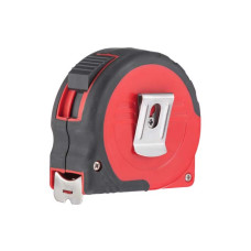 Рулетка зі сталевим полотном, з фіксатором, 8 м, 25 мм