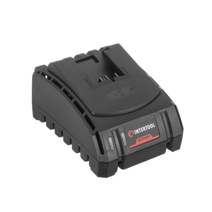 Гайкокрут ударний акумуляторний безщітковий 20 В, 300 Nm, 0-2500 об/хв, 0-3000 уд/хв, 1/2", Li-ion, 2,0 Ач, ЗП 2 A, кейс