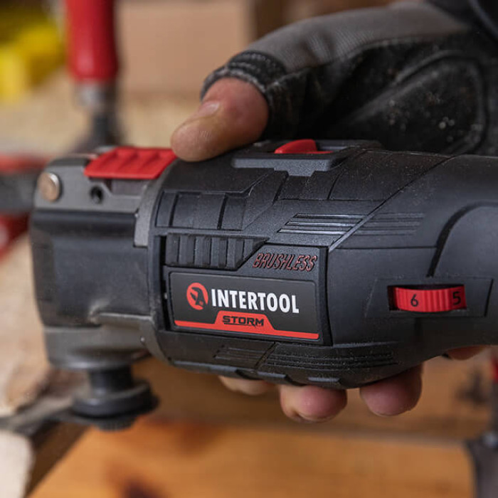 Реноватор акумуляторний безщітковий 20 В, 8000-20000 об/хв, кут осциляції 3,2°, без ЗП та АКБ