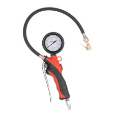 Пістолет для підкачування шин із манометром професійний
