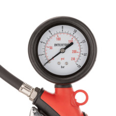 Пістолет для підкачування шин із манометром професійний