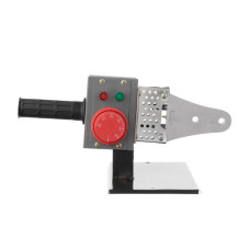 Паяльник для пластикових труб, 0,85 кВт, 0-300°C, насадки 20, 25, 32 мм, металевий кейс