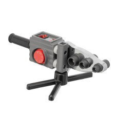 Паяльник для пластикових труб, 0,85/1,85 кВт, 0-300°C, насадки 20, 25, 32, 40, 50, 63 мм, металевий кейс