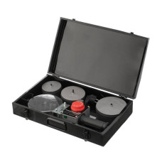 Паяльник для пластикових труб, 1,5 кВт, 0-300°C, насадки 75, 90, 110 мм, металевий кейс