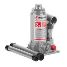 Домкрат "стовпчик" одноштоковий 3т, 194-372 мм, у пластиковому кейсі