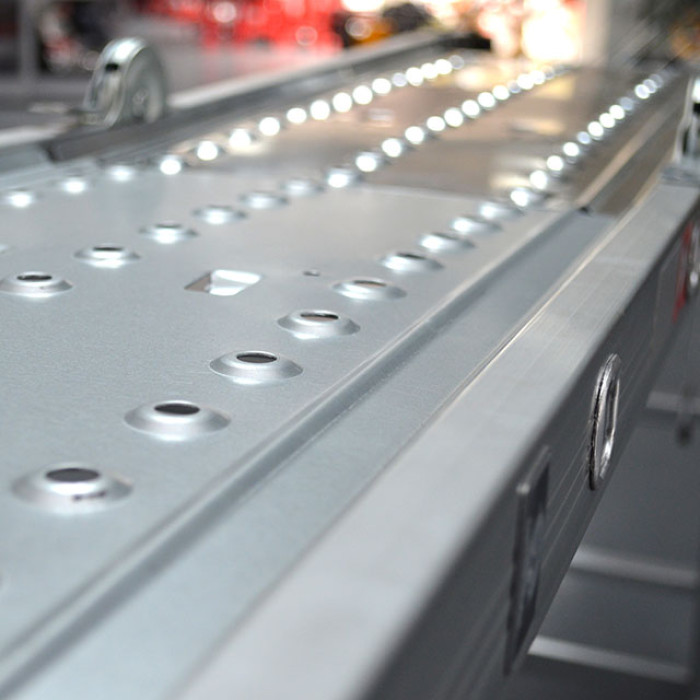 Драбина алюмінієва багатофункціональна трансформер, 4×3 сходинки, 3,50 м, 150 кг