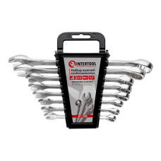 Набір ключів комбінованих, 8 шт., 8-19 мм, Cr-V