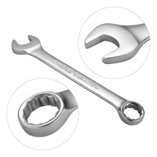 Набір ключів комбінованих, 8 шт., 8-19 мм, Cr-V