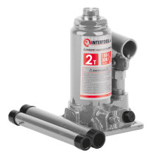 Домкрат "стовпчик" одноштоковий 2т, 158-308 мм, у пластиковому кейсі