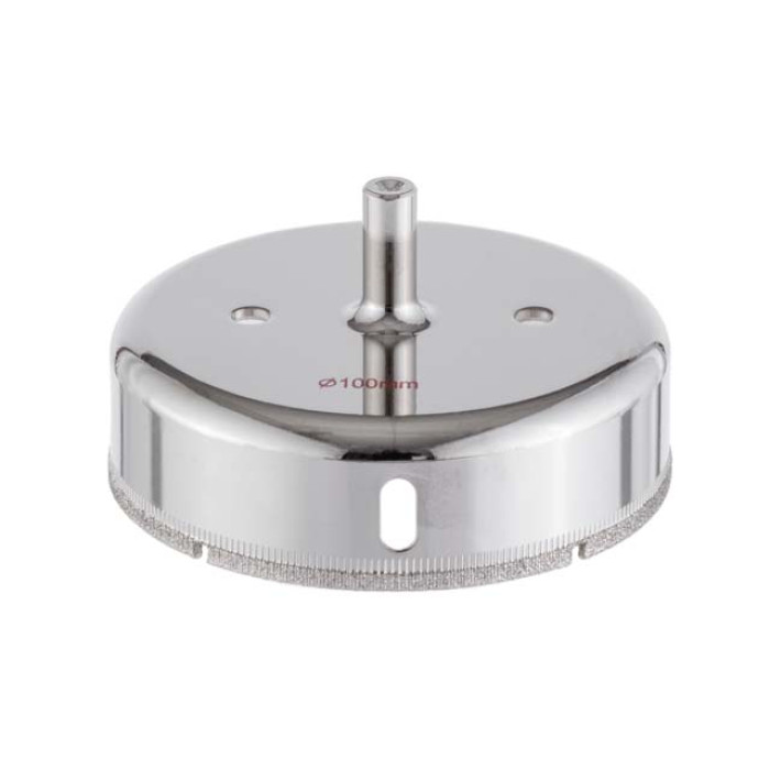 Свердло алмазне трубчасте по склу та кераміці, 100 мм