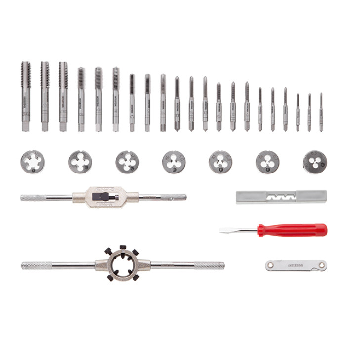 Набір плашок і мітчиків, 32 од., M3-M12