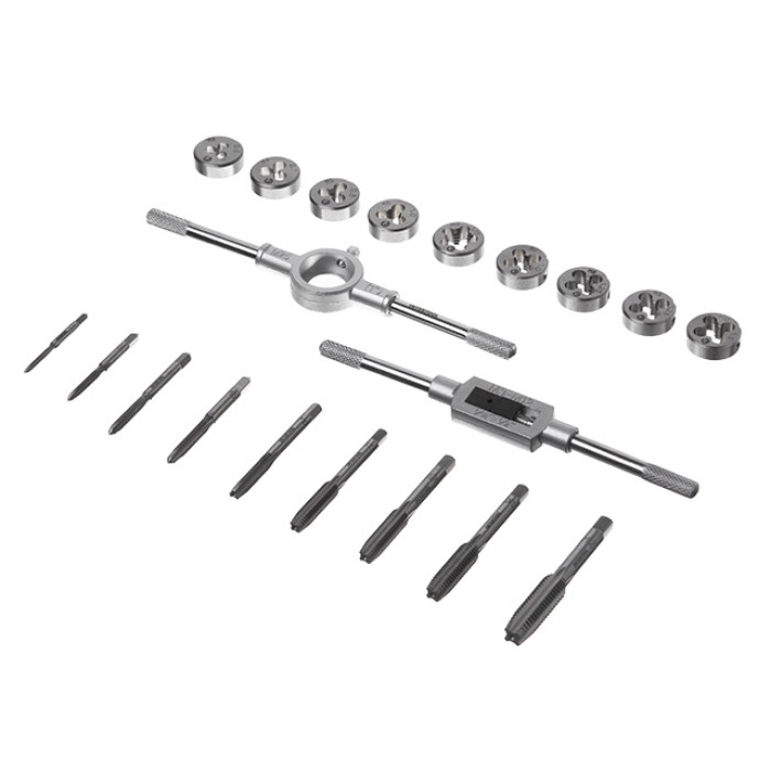 Набір плашок і мітчиків, 20 од., M3-M12