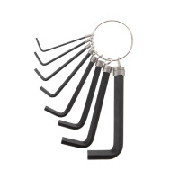 Набір ключів Г-подібних шестигранних, 8 шт., 1,5-8 мм