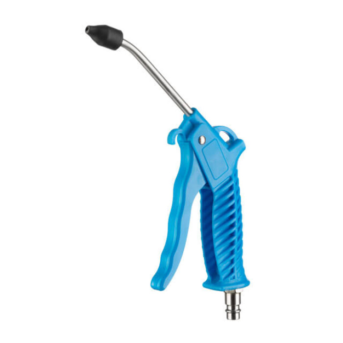 Набір для продувки кабіни вантажних авто: пістолет, шланг поліуретановий 5 м 6×4 мм, трійник на шланг 6 мм, на швидкороз'ємних з'єднаннях