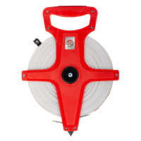 Рулетка геодезична, з полотном зі скловолокна, 100 м, 13 мм