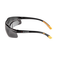 Окуляри захисні, затемнені, лінзи полікарбонат, заушники полікарбонат, захист від удару