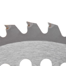 Ніж для мотокоси/тримера з твердосплавними напайками ø255х25.4х1.35 мм 40T, HRC 82-86, 4 підрізні лопаті