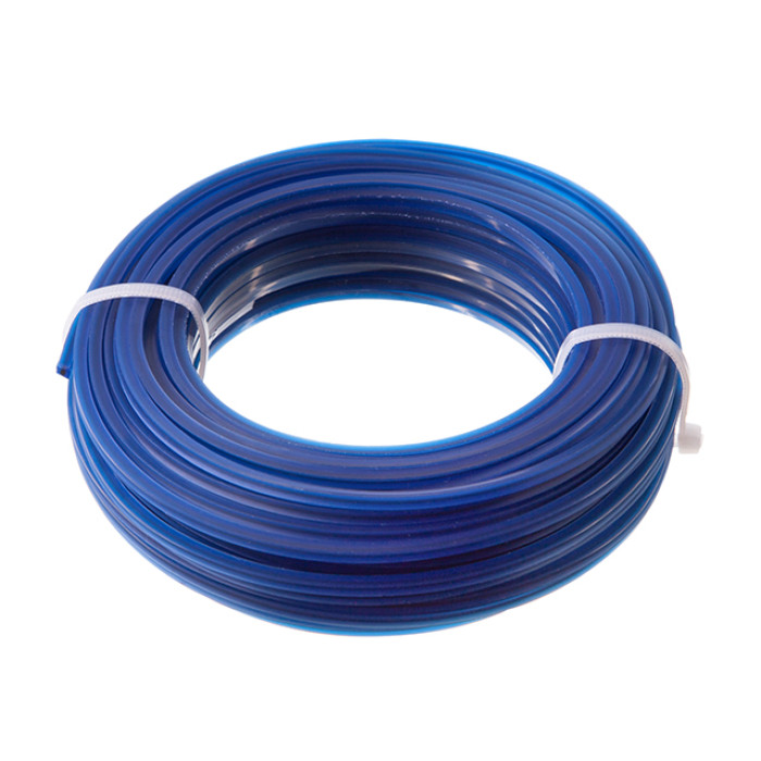 Лiска для тримера "квадрат" армована, 2.4 мм x 15 м