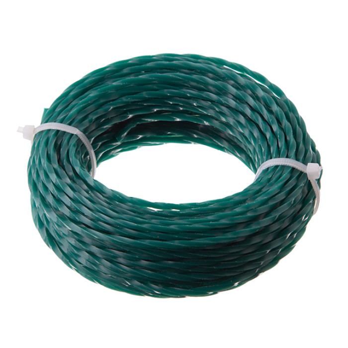 Лiска для тримера "квадрат" кручена, 2.7 мм x 15 м