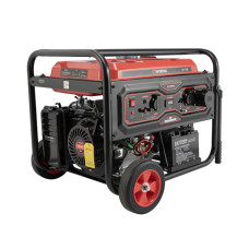Генератор бензиновий/газовий, 5/5,5 кВт, 230 В, бак 25 л, електро/ручний старт, мідна обмотка, STORM