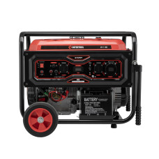 Генератор бензиновий/газовий, 5/5,5 кВт, 230 В, бак 25 л, електро/ручний старт, мідна обмотка, STORM