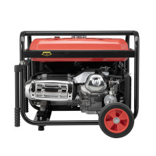 Генератор бензиновий/газовий, 5/5,5 кВт, 230 В, бак 25 л, електро/ручний старт, мідна обмотка, STORM