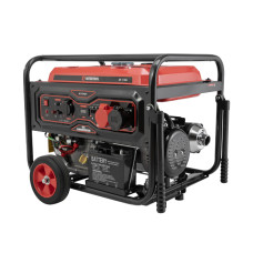 Генератор бензиновий 8,0/8,5 кВт, 400/230 В, бак 25 л, електро/ручний старт, мідна обмотка, STORM