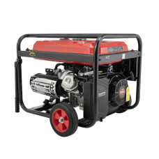 Генератор бензиновий 8,0/8,5 кВт, 400/230 В, бак 25 л, електро/ручний старт, мідна обмотка, STORM