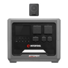 Станція зарядна портативна 1,8 кВт, 1024 Втг, LiFePO4, бездротова зарядка, знімний повербанк, STORM