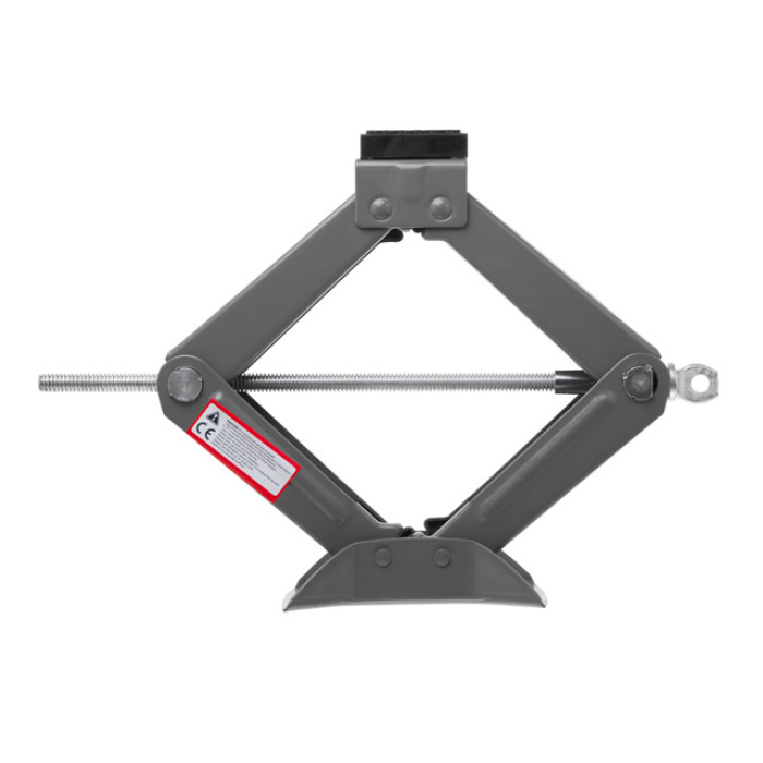 Домкрат механічний ромбоподібний 2т., гумовий упор., 110-400 мм