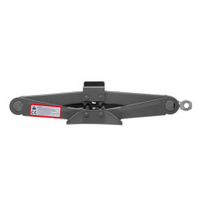 Домкрат механічний ромбоподібний, 1,5 т, з тріскачкою, гумовий упор, 90-370 мм