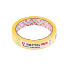Стрічка малярна 19мм, 20м, жовта
