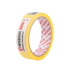 Стрічка малярна 25мм, 20м, жовта