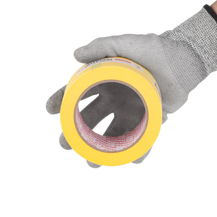 Стрічка малярна 72мм, 40м, жовта