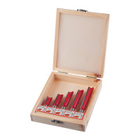 Набір фрез пазових прямих, 5 шт.