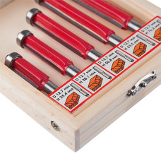 Набір фрез крайкових прямих, 5 шт.