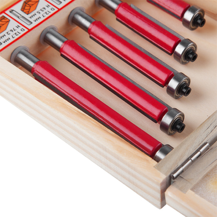 Набір фрез крайкових прямих, 5 шт.