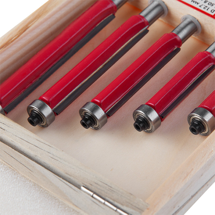 Набір фрез крайкових прямих, 5 шт.