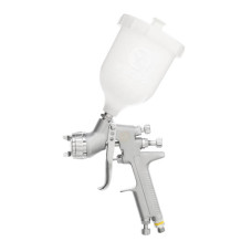 Фарбопульт пневматичний LVMP, професійний, форсунка: 1,4 мм, верхній пластиковий бачок: 600 мл, 2 бар, STORM
