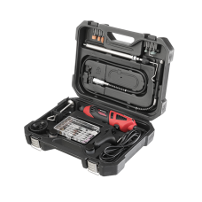 Шліфмашина пряма (гравер) 170 Вт, 8000-35000 об/хв, 120 од., кейс, стійка, гнучкий вал, насадка для фрезерування