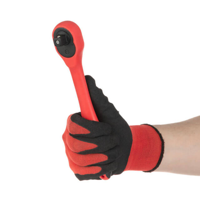 Набір інструментів, проф., 1/2" + 3/8" + 1/4", Cr-V, 176 од., головки: 4-32 мм, E4-E24, біти 57 од., подовж. головки: 4-18 мм, ключі: 8-19 мм, кейс