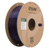 Пластик для 3D-принтера eSUN PLA Clear Rainbow 1,75mm 1kg Transl BLUE PURPLE (PLA-CLRB175T-UZ1P1)