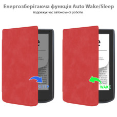 Чохол до електронної книги BeCover Smart Case PocketBook 629 Verse / 634 Verse Pro 6" Red (710979)