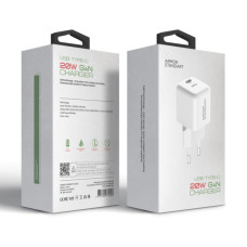 Зарядний пристрій Armorstandart AR373 20W GaN Type-C White (ARM77569)