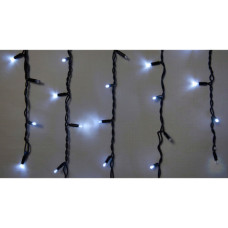 Гірлянда Delux Icicle 75LED 2x0.7m 18 flash білий/чорний IP44 EN (90012952)