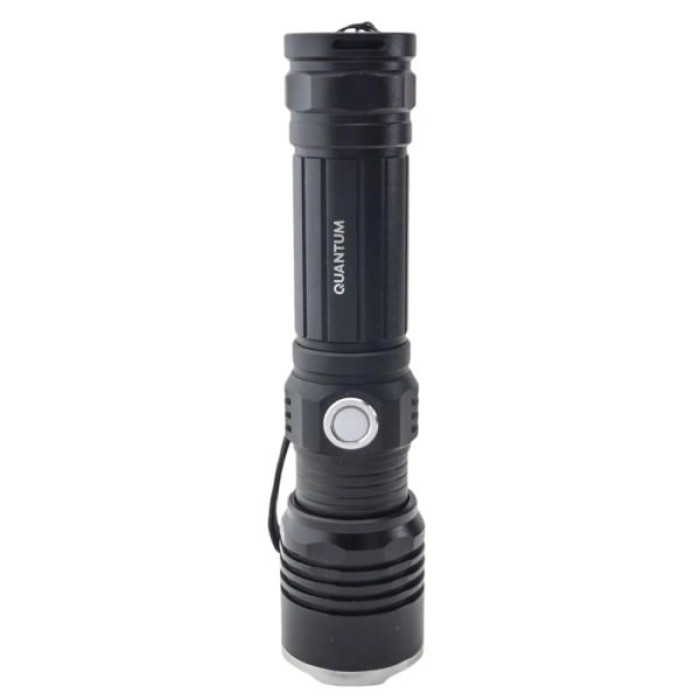 Ліхтар Quantum Solid-H 10W LED з USB-C + Li-ion21700/4000mAh (QM-FL1020-21700/4000-PB)