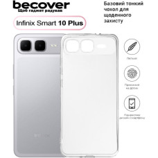 Чохол до мобільного телефона BeCover Silicone Infinix Smart 10 Plus (X6725B) Transparent (713765)
