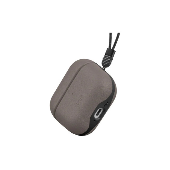 Чохол для навушників Uniq Lyden DS AirPods 4 Flint Grey (8886463691335)